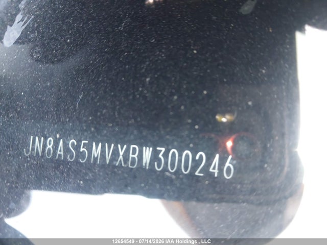 Aukcja sprzedaży 2011 Nissan Rogue Sv, vin: JN8AS5MVXBW300246, numer aukcji: 12654549