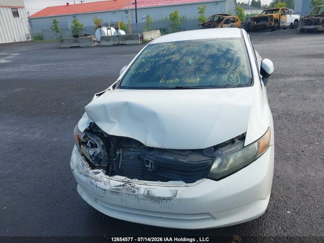 2012 Honda Civic Lx მანქანა იყიდება აუქციონზე, vin: 2HGFB2E41CH052136, აუქციონის ნომერი: 12654577