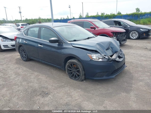 2016 Nissan Sentra S/sv/sr/sl მანქანა იყიდება აუქციონზე, vin: 3N1AB7AP1GL648921, აუქციონის ნომერი: 12654585