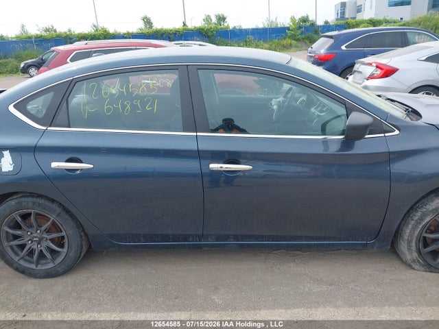 2016 Nissan Sentra S/sv/sr/sl მანქანა იყიდება აუქციონზე, vin: 3N1AB7AP1GL648921, აუქციონის ნომერი: 12654585