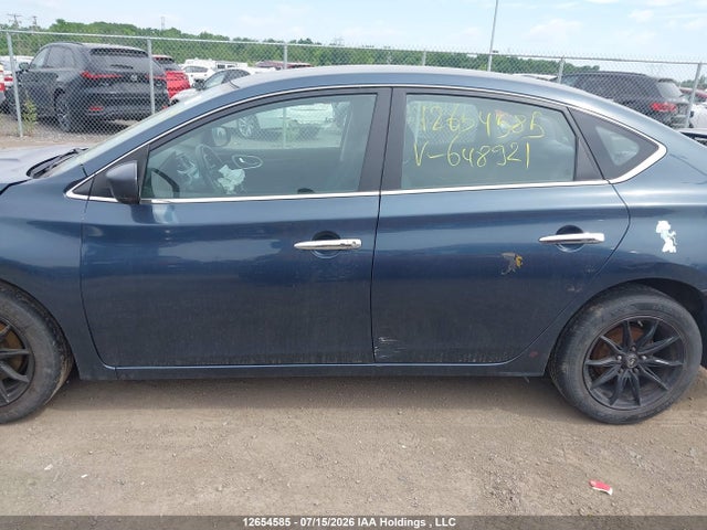 2016 Nissan Sentra S/sv/sr/sl მანქანა იყიდება აუქციონზე, vin: 3N1AB7AP1GL648921, აუქციონის ნომერი: 12654585