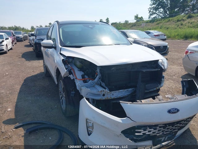 12654587 :رقم المزاد ، 1FMCU9CZ9NUB10718 vin ، 2022 Ford Escape Sel Hybrid مزاد بيع