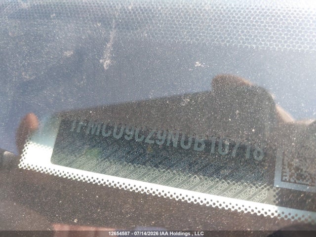 12654587 :رقم المزاد ، 1FMCU9CZ9NUB10718 vin ، 2022 Ford Escape Sel Hybrid مزاد بيع