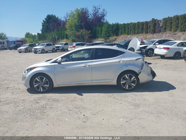 2015 Hyundai Elantra Se/sport/limited მანქანა იყიდება აუქციონზე, vin: KMHDH4AH9FU240036, აუქციონის ნომერი: 12654590