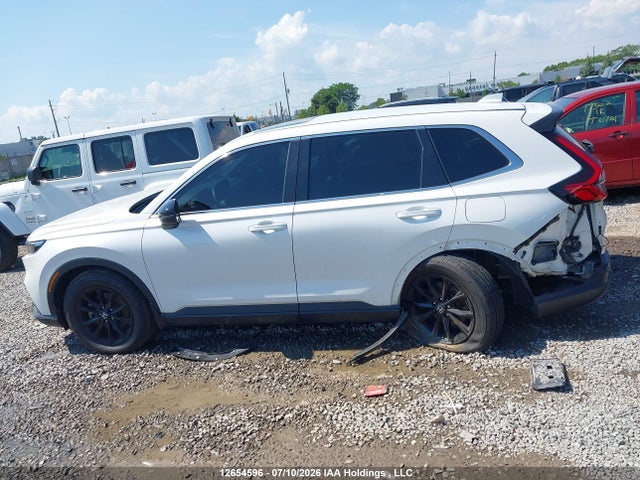 2025 Honda Cr-v Ex-l Hybrid მანქანა იყიდება აუქციონზე, vin: 2HKRS6H72SH208439, აუქციონის ნომერი: 12654596