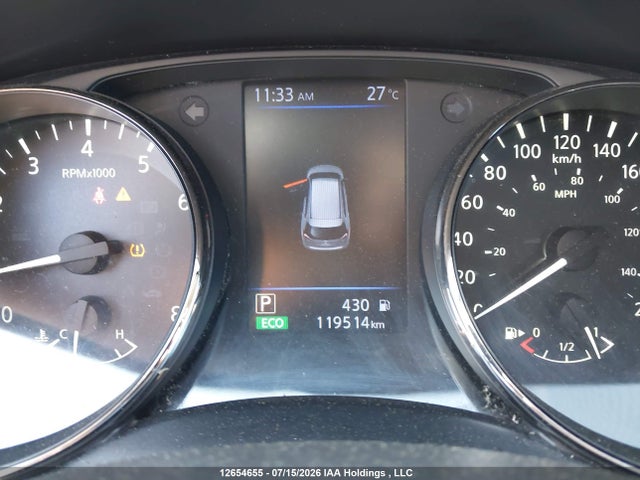12654655 :رقم المزاد ، JN8AT2MV3JW320817 vin ، 2018 Nissan Rogue Midnight Edition/s/sl/sl W/propilot Assist/sv مزاد بيع