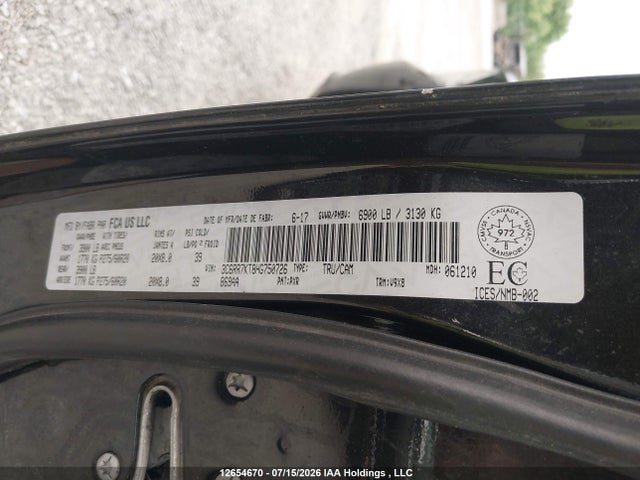 RAM 1500 St 2017 3C6RR7KT8HG750726 Image 9