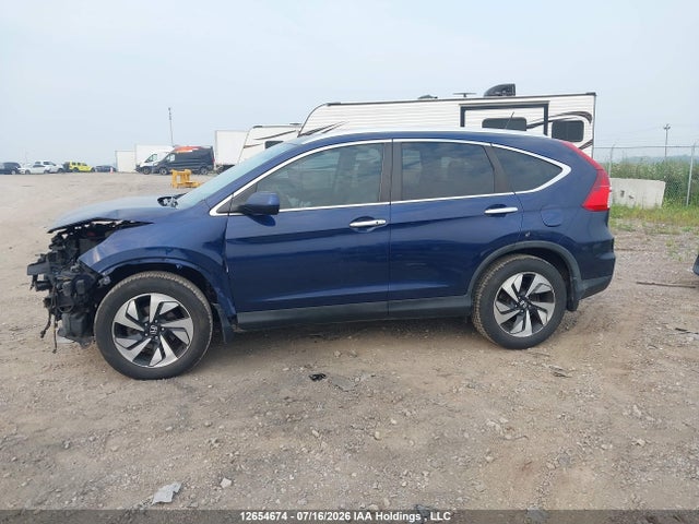 12654674 :رقم المزاد ، 5J6RM4H95GL802455 vin ، 2016 Honda Cr-v Touring مزاد بيع