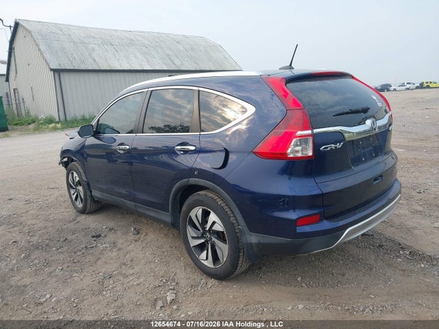 12654674 :رقم المزاد ، 5J6RM4H95GL802455 vin ، 2016 Honda Cr-v Touring مزاد بيع