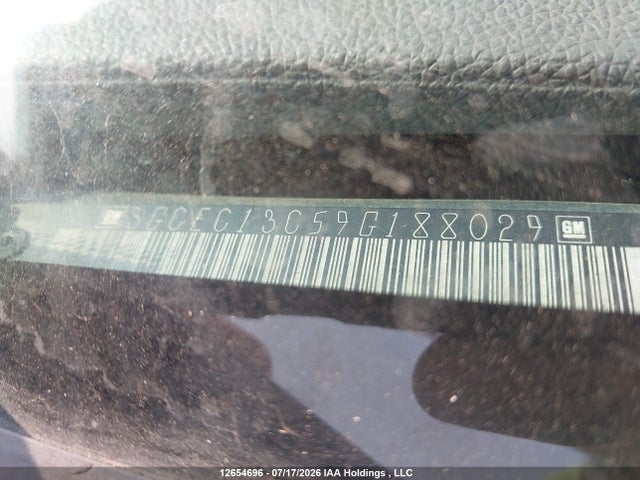 Aukcja sprzedaży 2009 Chevrolet Silverado 1500, vin: 3GCEC13C59G188029, numer aukcji: 12654696