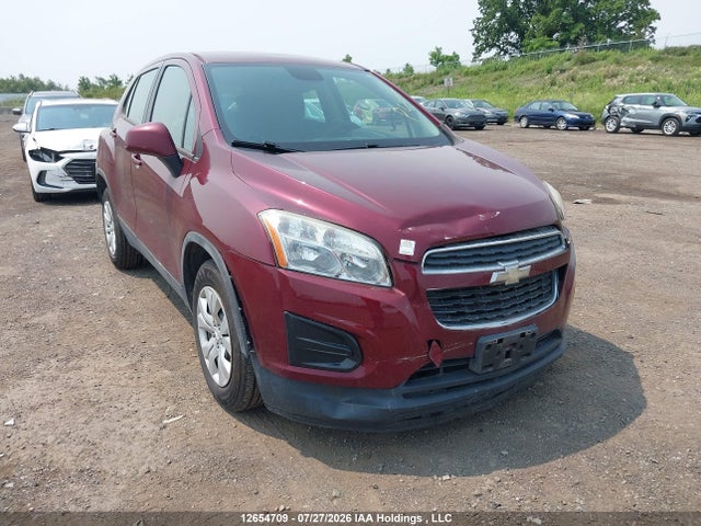 Продажа на аукционе авто 2013 Chevrolet Trax Ls, vin: 3GNCJKSB0DL202275, номер лота: 12654709