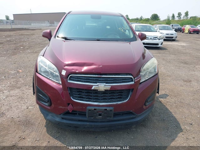 Продажа на аукционе авто 2013 Chevrolet Trax Ls, vin: 3GNCJKSB0DL202275, номер лота: 12654709