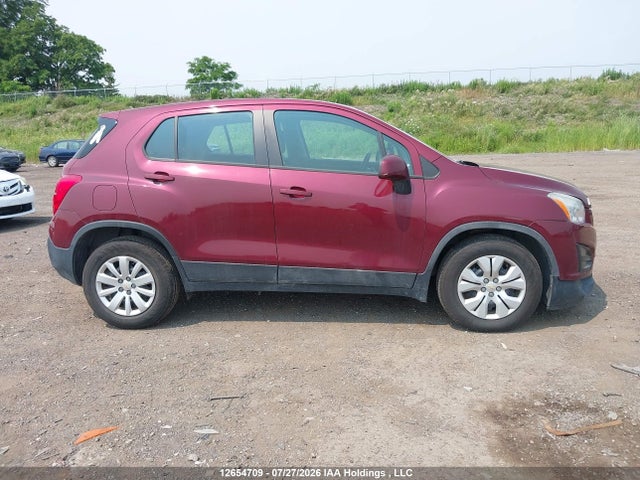 Продажа на аукционе авто 2013 Chevrolet Trax Ls, vin: 3GNCJKSB0DL202275, номер лота: 12654709