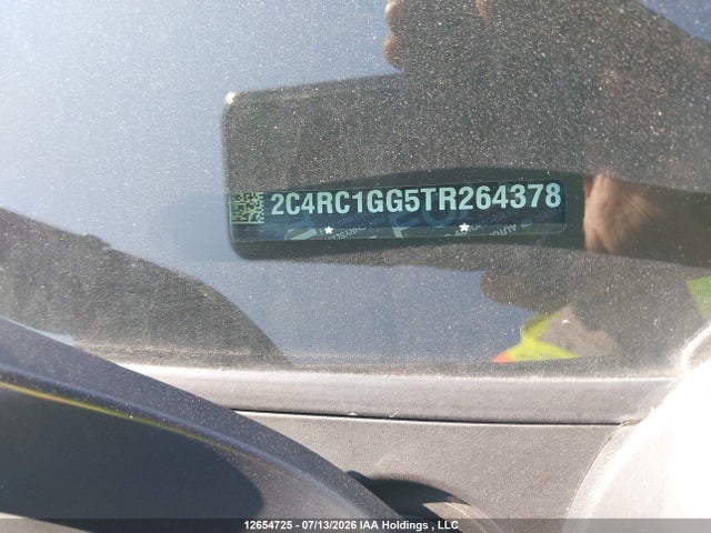 2026 Chrysler Pacifica Limited მანქანა იყიდება აუქციონზე, vin: 2C4RC1GG5TR264378, აუქციონის ნომერი: 12654725