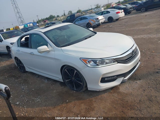 2016 Honda Accord Sport მანქანა იყიდება აუქციონზე, vin: 1HGCR2F68GA805003, აუქციონის ნომერი: 12654727