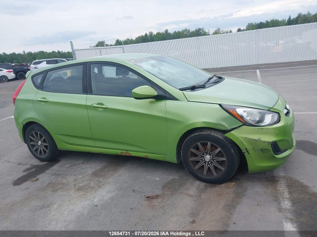 12654731 :رقم المزاد ، KMHCT5AE1CU015661 vin ، 2012 Hyundai Accent Gl مزاد بيع