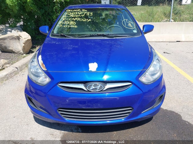 Продаж на аукціоні авто 2012 Hyundai Accent, vin: KMHCT4AE6CU049024, номер лоту: 12654733
