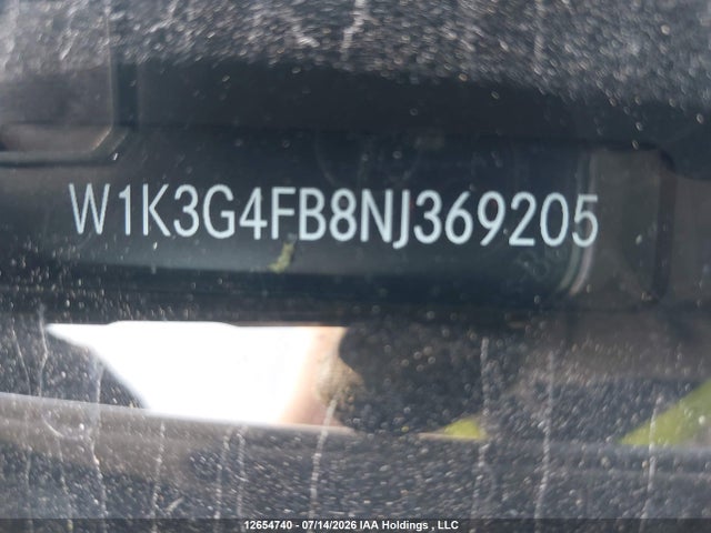 Aukcja sprzedaży 2022 Mercedes-benz A 220 4matic, vin: W1K3G4FB8NJ369205, numer aukcji: 12654740