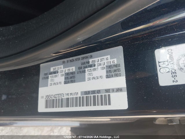 Mazda Cx-5 Gs 2016 JM3KE4CY4G0797874 Image 9