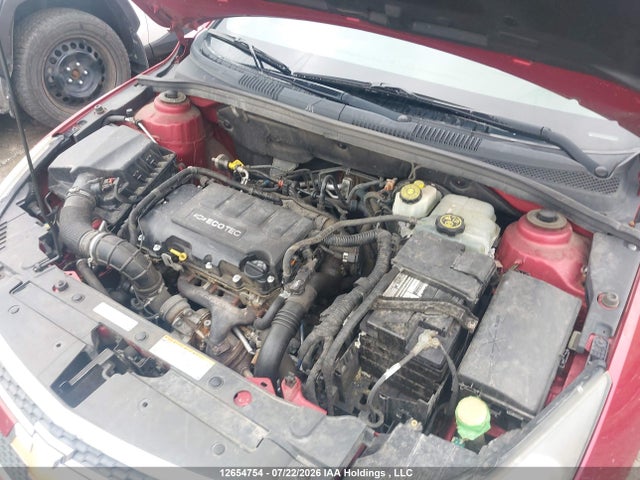 2012 Chevrolet Cruze Lt Turbo მანქანა იყიდება აუქციონზე, vin: 1G1PF5SC3C7323853, აუქციონის ნომერი: 12654754