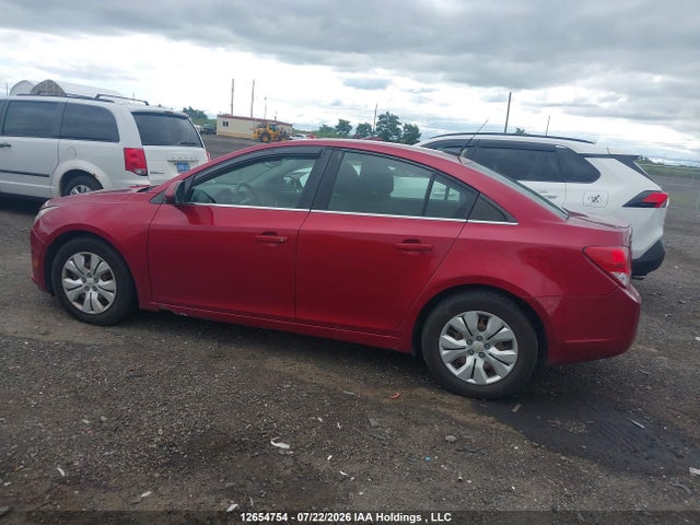 2012 Chevrolet Cruze Lt Turbo მანქანა იყიდება აუქციონზე, vin: 1G1PF5SC3C7323853, აუქციონის ნომერი: 12654754