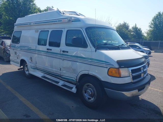 Aukcja sprzedaży 1999 Dodge Ram Van 3500 Commercial/conversion, vin: 2B6KB31Y8XK532554, numer aukcji: 12649189
