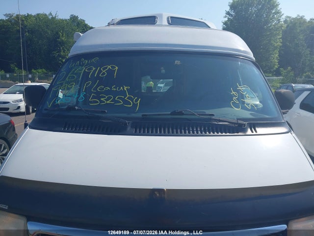 12649189 :رقم المزاد ، 2B6KB31Y8XK532554 vin ، 1999 Dodge Ram Van 3500 Commercial/conversion مزاد بيع