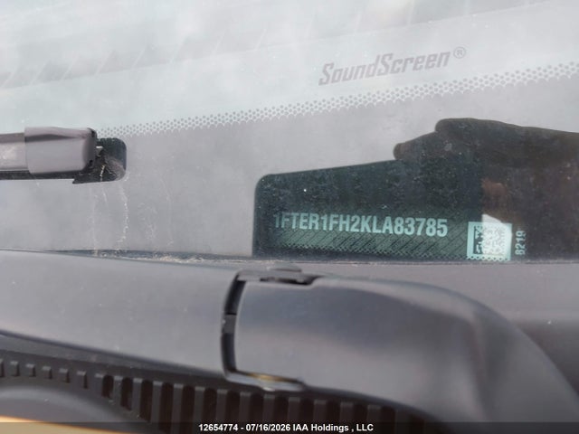 12654774 :رقم المزاد ، 1FTER1FH2KLA83785 vin ، 2019 Ford Ranger Xl/xlt/lariat مزاد بيع