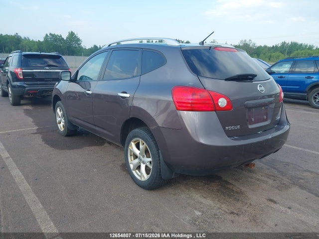 12654807 :رقم المزاد ، JN8AS5MV3AW117334 vin ، 2010 Nissan Rogue Sl مزاد بيع