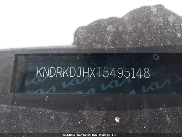 2026 Kia Sorento Ex მანქანა იყიდება აუქციონზე, vin: KNDRKDJHXT5495148, აუქციონის ნომერი: 12654834