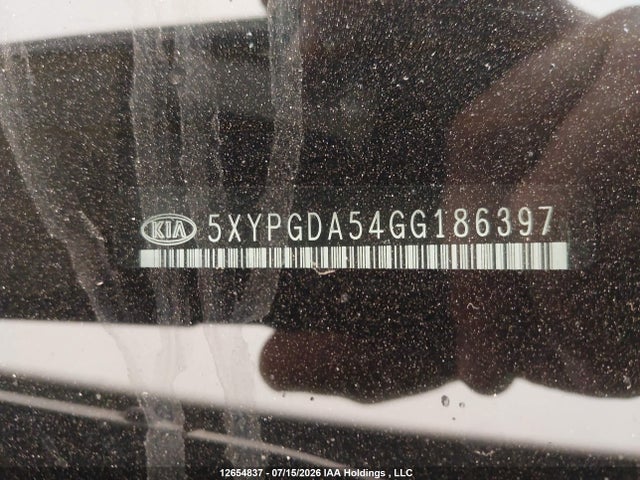 KIA Sorento 3.3l Lx + 2016 5XYPGDA54GG186397 Image 9