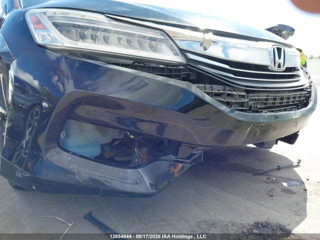 12654844 :رقم المزاد ، 1HGCR2F05GA801793 vin ، 2016 Honda Accord Touring مزاد بيع