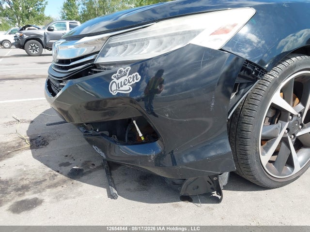 12654844 :رقم المزاد ، 1HGCR2F05GA801793 vin ، 2016 Honda Accord Touring مزاد بيع
