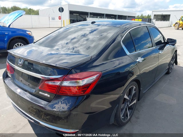 12654844 :رقم المزاد ، 1HGCR2F05GA801793 vin ، 2016 Honda Accord Touring مزاد بيع