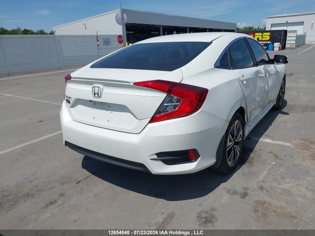 12654848 :رقم المزاد ، 2HGFC1F45GH101186 vin ، 2016 Honda Civic Ex-t مزاد بيع
