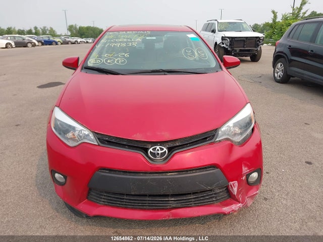 12654862 :رقم المزاد ، 2T1BURHE9EC199838 vin ، 2014 Toyota Corolla Le مزاد بيع