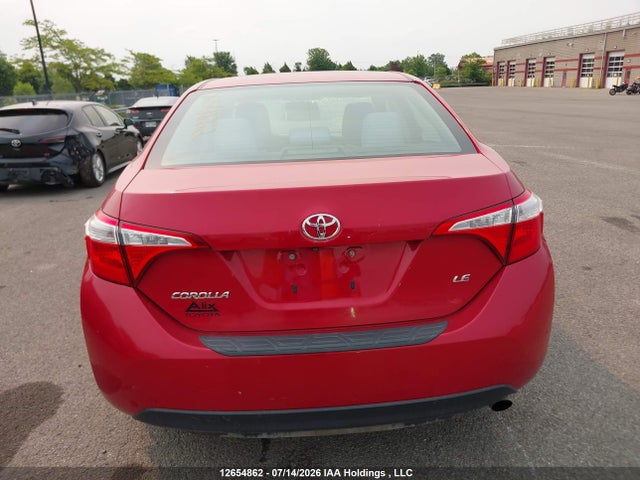 12654862 :رقم المزاد ، 2T1BURHE9EC199838 vin ، 2014 Toyota Corolla Le مزاد بيع