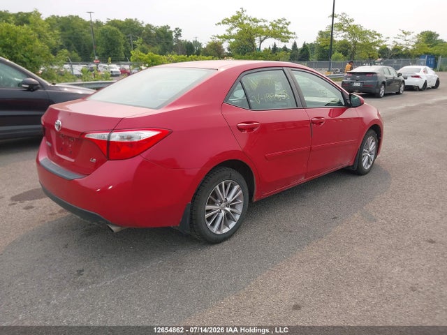 12654862 :رقم المزاد ، 2T1BURHE9EC199838 vin ، 2014 Toyota Corolla Le مزاد بيع