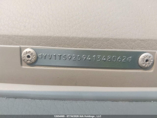 12654869 :رقم المزاد ، YV1TS92D941348062 vin ، 2004 Volvo S80 مزاد بيع