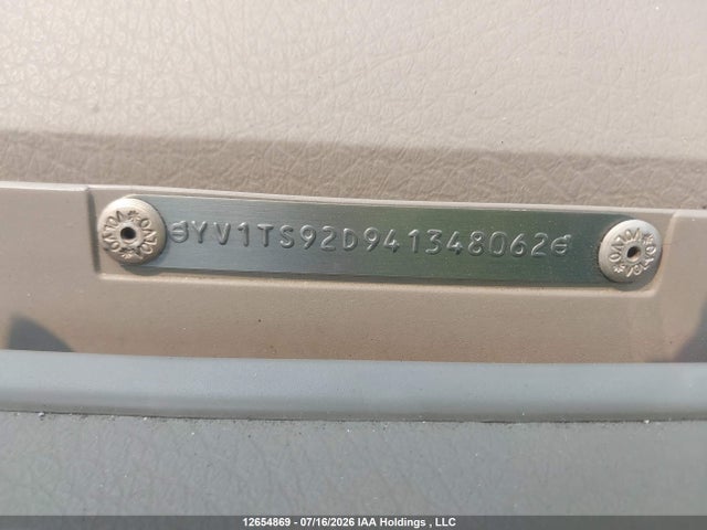 12654869 :رقم المزاد ، YV1TS92D941348062 vin ، 2004 Volvo S80 مزاد بيع