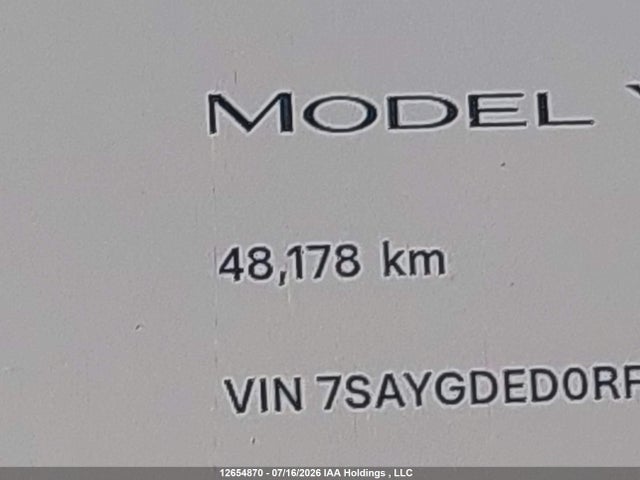 Tesla Model Y 2024 7SAYGDED0RF014757 Image 14