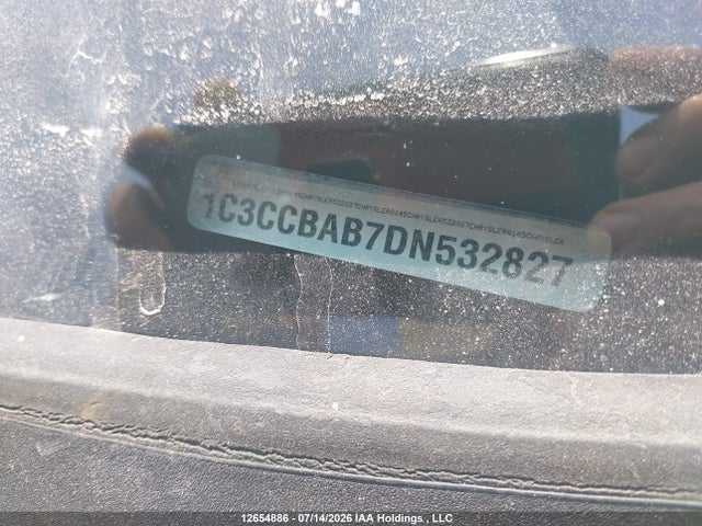 12654886 :رقم المزاد ، 1C3CCBAB7DN532827 vin ، 2013 Chrysler 200 Lx مزاد بيع