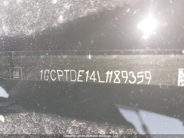 Aukcja sprzedaży 2020 Chevrolet Colorado Z71, vin: 1GCPTDE14L1189359, numer aukcji: 12654918