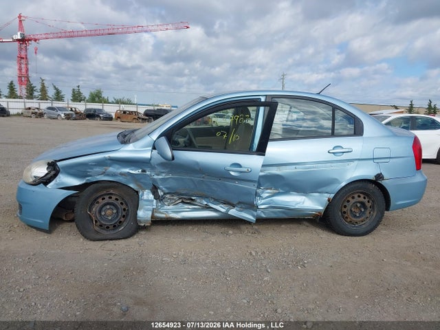 12654923 :رقم المزاد ، KMHCN45C86U027498 vin ، 2006 Hyundai Accent Gl/gls مزاد بيع