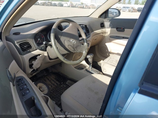 12654923 :رقم المزاد ، KMHCN45C86U027498 vin ، 2006 Hyundai Accent Gl/gls مزاد بيع