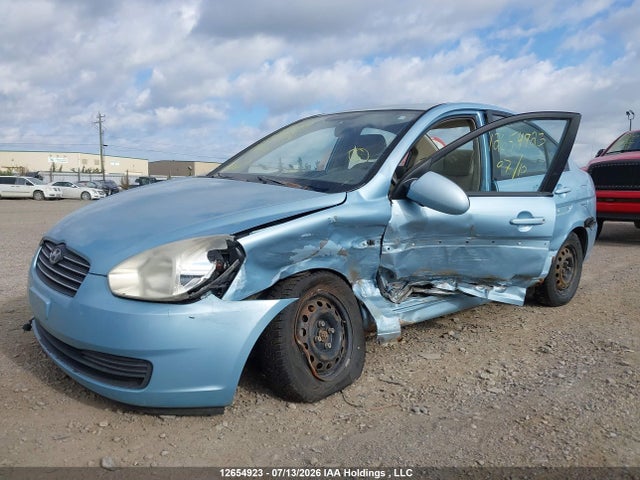 12654923 :رقم المزاد ، KMHCN45C86U027498 vin ، 2006 Hyundai Accent Gl/gls مزاد بيع