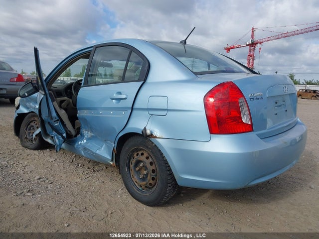 12654923 :رقم المزاد ، KMHCN45C86U027498 vin ، 2006 Hyundai Accent Gl/gls مزاد بيع