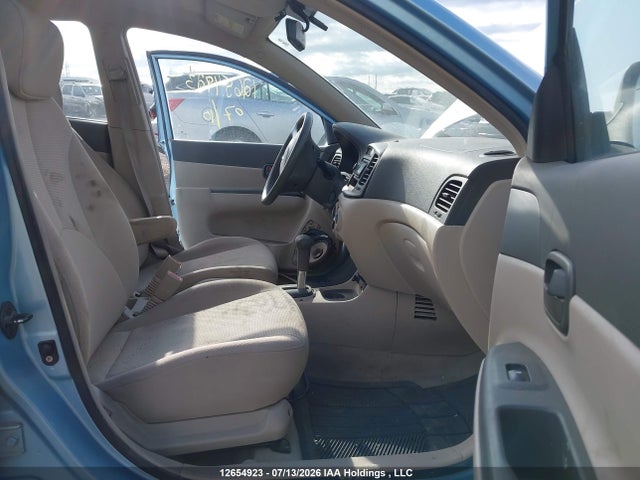 12654923 :رقم المزاد ، KMHCN45C86U027498 vin ، 2006 Hyundai Accent Gl/gls مزاد بيع