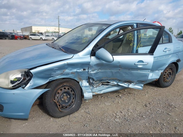 12654923 :رقم المزاد ، KMHCN45C86U027498 vin ، 2006 Hyundai Accent Gl/gls مزاد بيع