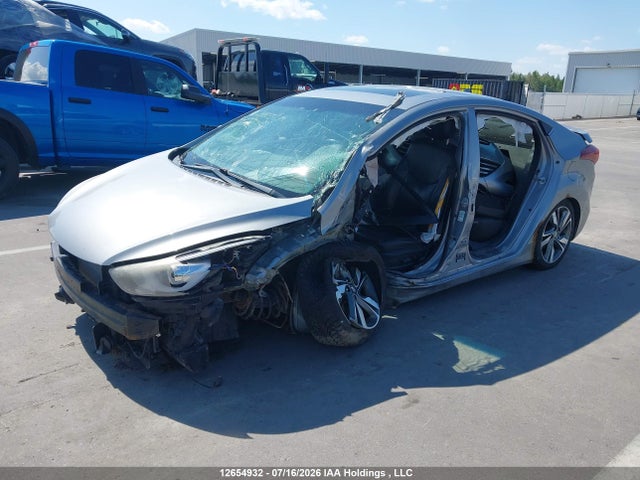 12654932 :رقم المزاد ، KMHDH4AH9EU119246 vin ، 2014 Hyundai Elantra Limited مزاد بيع
